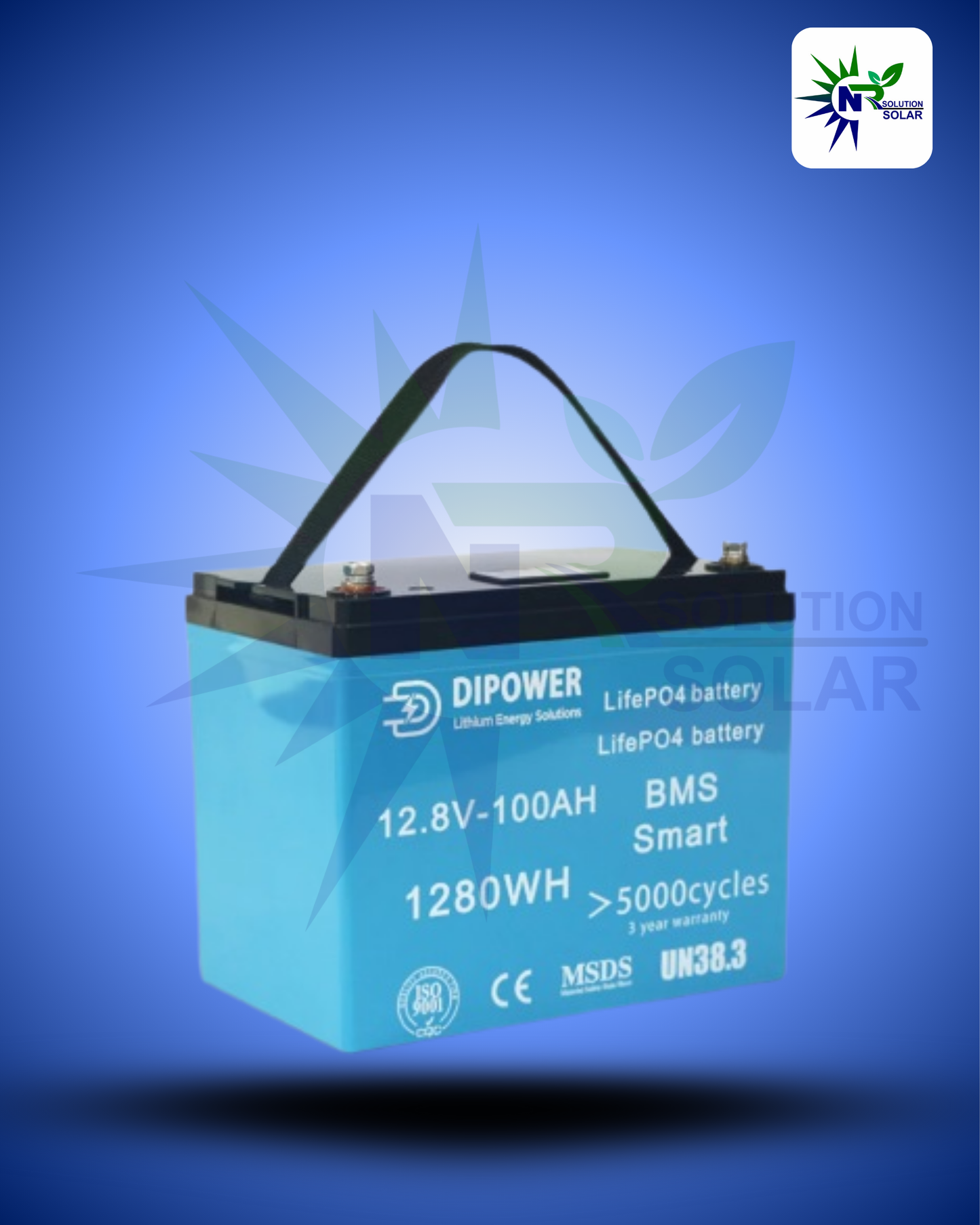 12V Lithium Battery 1280WH